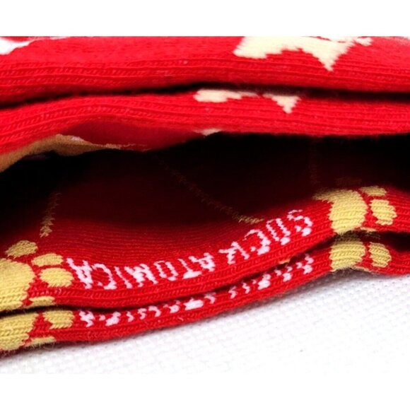 Sock Atomica Comfy One Size Fits Most Kync Custom Golden Retriever Socks | Soft - Picture 8 of 12